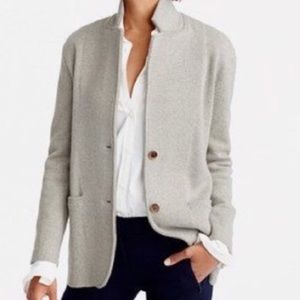 J Crew Mercantile Gray Sweater Cardigan size Medium G9309 Blazer